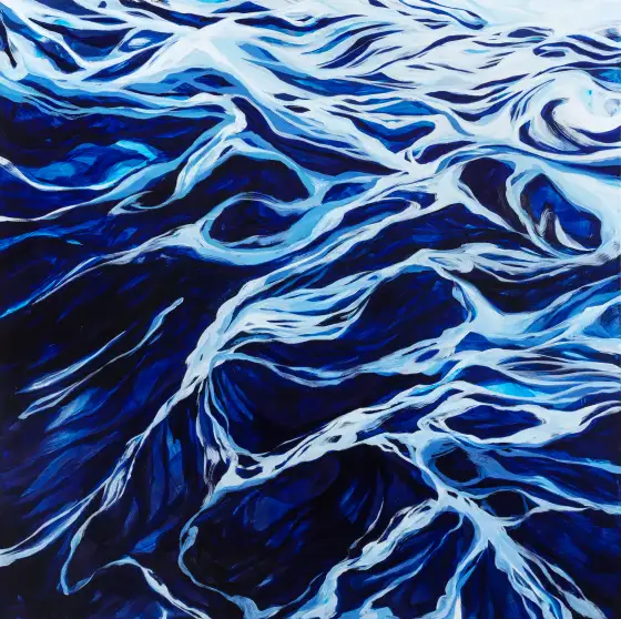 海之骨，布面油画，2026，冯蕤作品